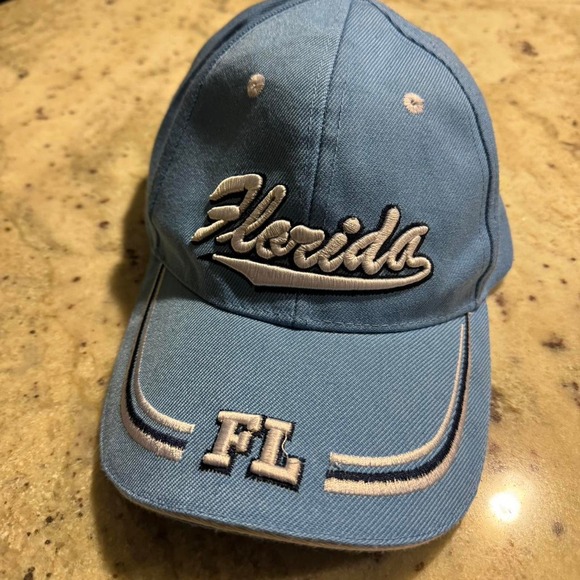 Nike Other - Light Blue Florida Adjustable Velcro Hat
